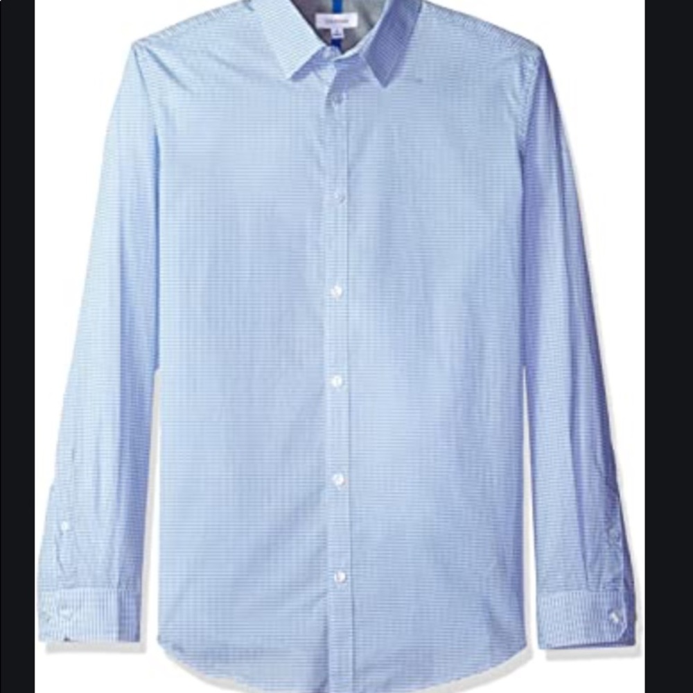 Calvin Klein Men’s Non Iron Slim Fit Button Down